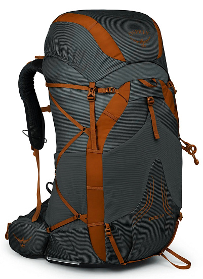 Рюкзак Osprey Exos 58 Dark Charcoal Grey - Фото 1 большая
