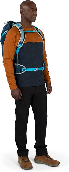 Рюкзак Osprey Hikelite 32 Atlas Blue - Фото 8 большая