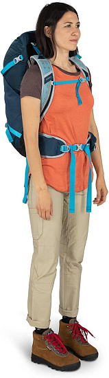 Рюкзак Osprey Hikelite 32 Atlas Blue - Фото 9 большая