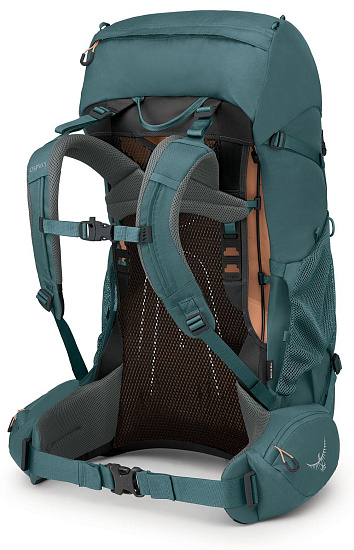 Рюкзак женский Osprey Renn 50 Cascade Blue/Melon Orange - Фото 2 большая