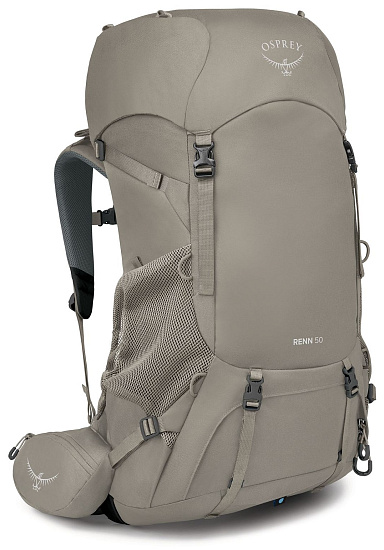 Рюкзак женский Osprey Renn 50 Pediment Grey/Linen Tan - Фото 1 большая