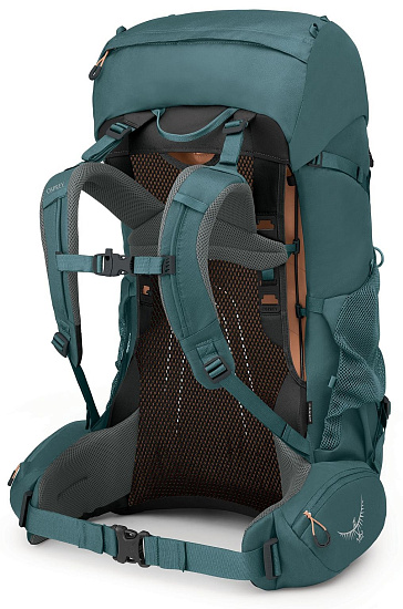 Рюкзак женский Osprey Renn 65 Cascade Blue/Melon Orange - Фото 2 большая