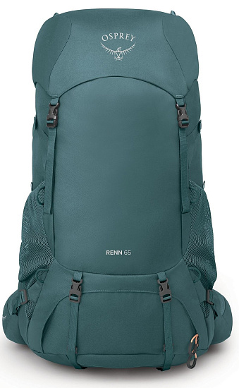 Рюкзак женский Osprey Renn 65 Cascade Blue/Melon Orange - Фото 3 большая