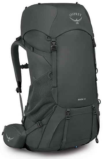 Рюкзак Osprey Rook 65 Extended Fit Dark Charcoal/Silver Lining - Фото 1 большая