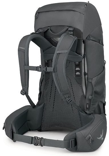 Рюкзак Osprey Rook 65 Extended Fit Dark Charcoal/Silver Lining - Фото 2 большая
