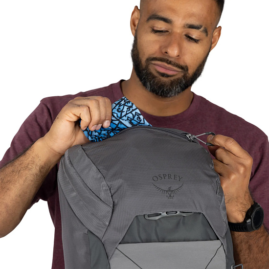 Рюкзак Osprey Talon 26 Phantom Grey/Dark Charcoal - Фото 4 большая