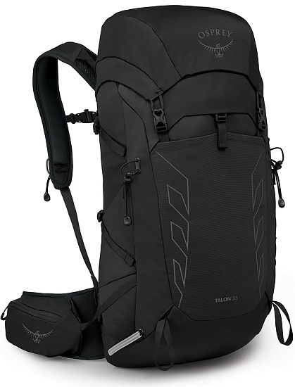 Рюкзак Osprey Talon 33 Black/Coal Grey - Фото 1 большая