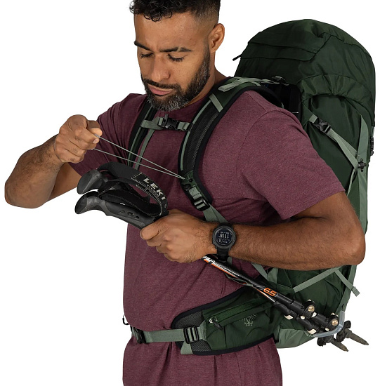 Рюкзак Osprey Talon 33 Green Canopy/Pine Leaf - Фото 3 большая