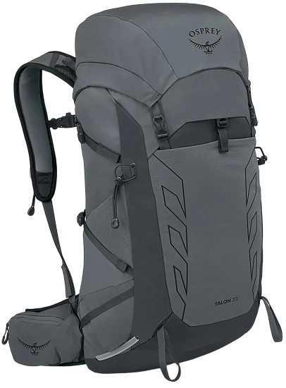 Рюкзак Osprey Talon 33 Phantom Grey/Dark Charcoal - Фото 1 большая