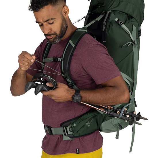 Рюкзак Osprey Talon 44 Black/Coal Grey - Фото 4 большая