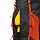 Рюкзак женский Bergans Helium 40 Solid Charcoal/Funky Purple - Фото 3 малая