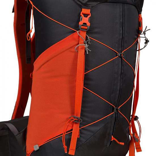 Рюкзак женский Bergans Helium 40 Solid Charcoal/Funky Purple - Фото 2 большая