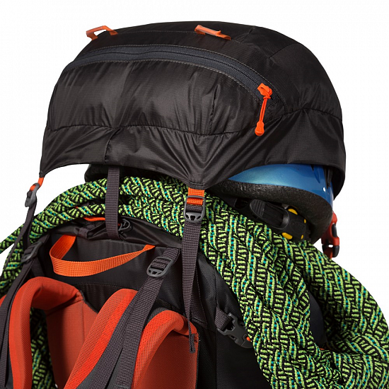 Рюкзак женский Bergans Helium 40 Solid Charcoal/Funky Purple - Фото 4 большая