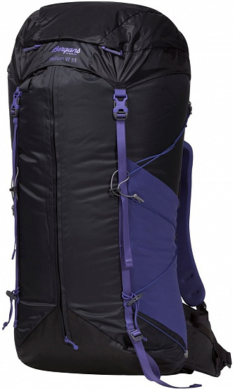 Рюкзак женский Bergans Helium 55 Solid Charcoal/Funky Purple - Фото 1 большая