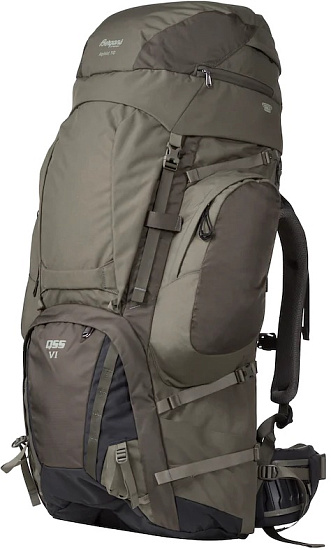Рюкзак Bergans Alpinist V6 Medium 110L Dark GreenMud/GreenMud - Фото 1 большая