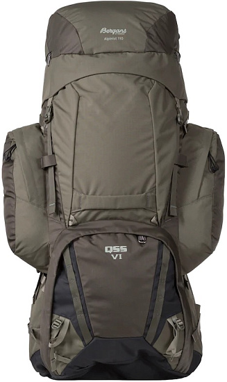 Рюкзак Bergans Alpinist V6 Medium 110L Dark GreenMud/GreenMud - Фото 4 большая