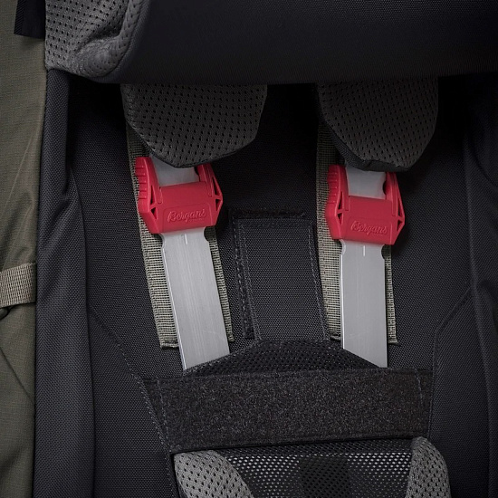 Рюкзак Bergans Alpinist V6 Medium 110L Dark GreenMud/GreenMud - Фото 7 большая