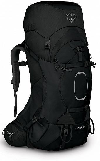 Рюкзак Osprey Aether 55 Black - Фото 1 большая