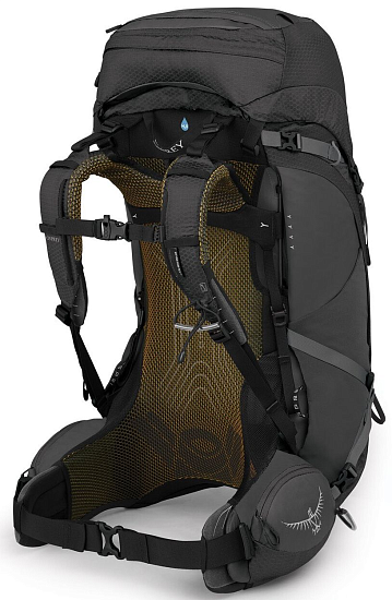Рюкзак Osprey Atmos AG 50 Black - Фото 2 большая