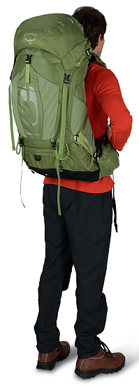 Рюкзак Osprey Atmos AG 50 Black - Фото 5 большая