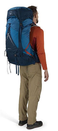 Рюкзак Osprey Atmos AG LT 65 Black - Фото 7 большая