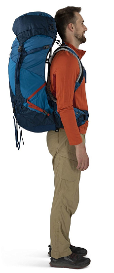 Рюкзак Osprey Atmos AG LT 65 Black - Фото 8 большая