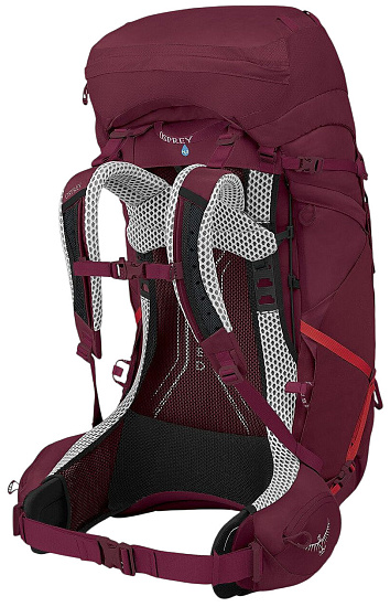 Рюкзак женский Osprey Aura AG LT 65 Koseret/Darjeeling Spring Green - Фото 7 большая
