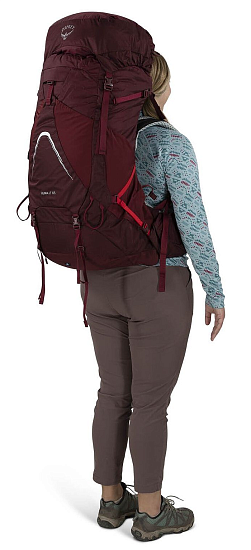 Рюкзак женский Osprey Aura AG LT 65 Koseret/Darjeeling Spring Green - Фото 7 большая