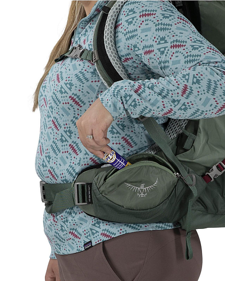 Рюкзак женский Osprey Aura AG LT 50 Black - Фото 5 большая
