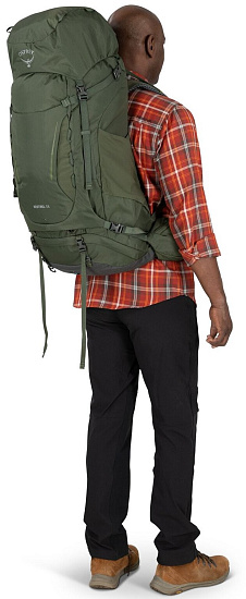 Рюкзак Osprey Kestrel 58 Bonsai Green - Фото 7 большая