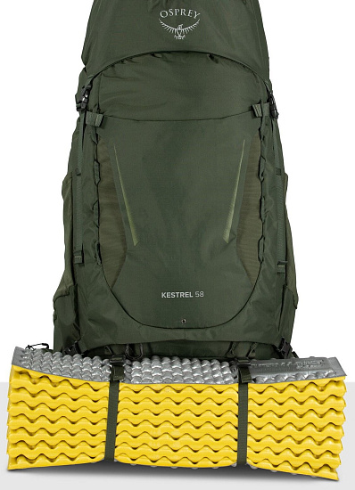 Рюкзак Osprey Kestrel 58 Bonsai Green - Фото 9 большая