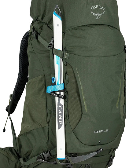Рюкзак Osprey Kestrel 58 Bonsai Green - Фото 6 большая