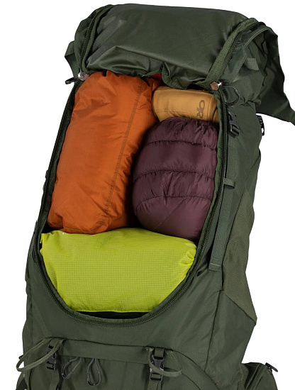 Рюкзак Osprey Kestrel 58 Bonsai Green - Фото 8 большая
