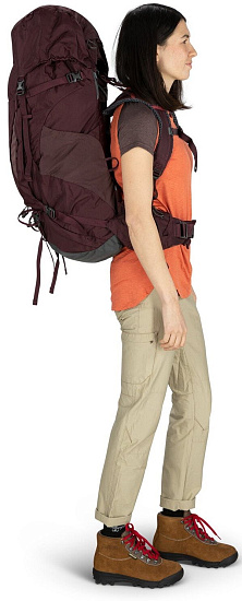 Рюкзак женский Osprey Kyte 68 Elderberry Purple - Фото 9 большая