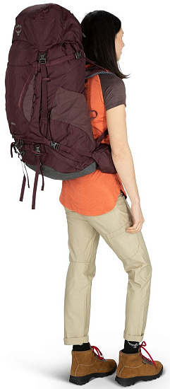 Рюкзак женский Osprey Kyte 68 Elderberry Purple - Фото 10 большая