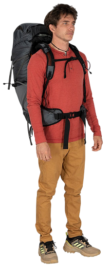 Рюкзак Osprey Exos 48 Blue Ribbon - Фото 4 большая