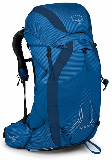 Рюкзак Osprey Exos 38 Blue Ribbon - Фото 1 большая