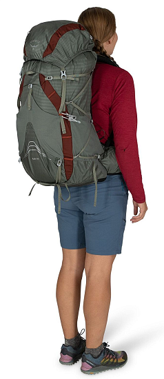 Рюкзак женский Osprey Eja 58 Cloud Grey - Фото 4 большая