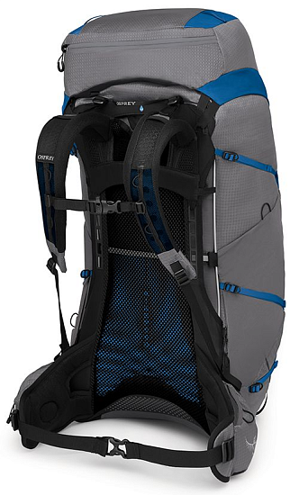 Рюкзак Osprey Exos Pro 55 Dale Grey/Agam Blue - Фото 2 большая