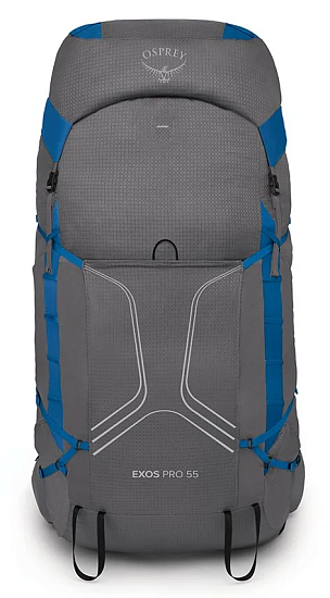 Рюкзак Osprey Exos Pro 55 Dale Grey/Agam Blue - Фото 4 большая