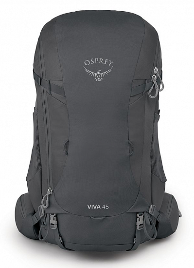 Рюкзак женский Osprey Viva 45 Tunnel Vision Grey - Фото 4 большая