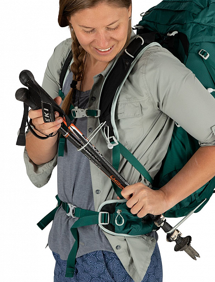 Рюкзак женский Osprey Tempest 30 Jasper Green - Фото 6 большая