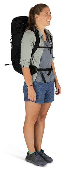 Рюкзак женский Osprey Tempest 30 Stealth Black - Фото 4 большая