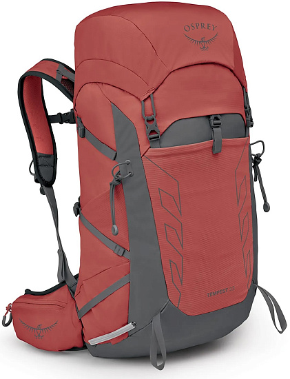 Рюкзак женский Osprey Tempest 33 Red Pampas/Coal Grey - Фото 1 большая