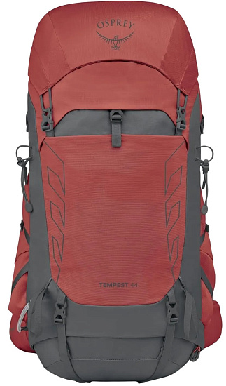Рюкзак женский Osprey Tempest 44 Red Pampas/Coal Grey - Фото 3 большая