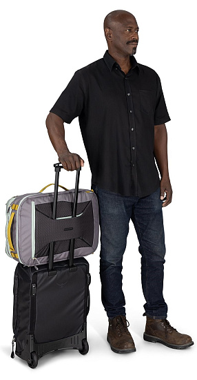 Рюкзак Osprey Transporter Carry On 36 Blue Flame/Scoria Blue - Фото 9 большая