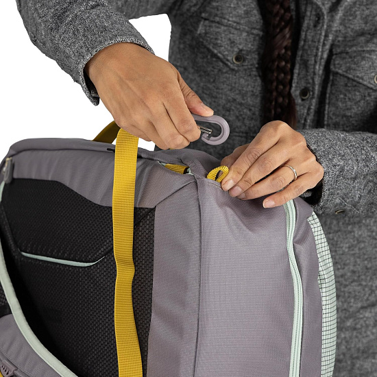 Рюкзак Osprey Transporter Carry On 36 Raven Black/Black - Фото 5 большая