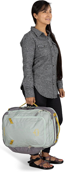 Рюкзак Osprey Transporter Carry On 36 Raven Black/Black - Фото 6 большая