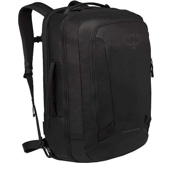 Рюкзак Osprey Transporter Carry On 44 Raven Black/Black - Фото 1 большая