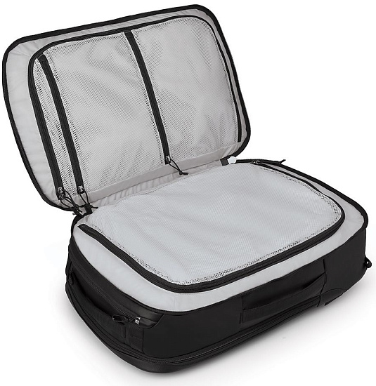 Рюкзак Osprey Transporter Carry On 44 Raven Black/Black - Фото 4 большая